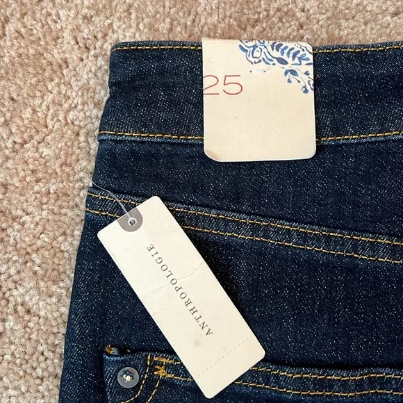 NWT Anthropologie Pilcro Side Split Hem Jeans - Picture 7 of 12